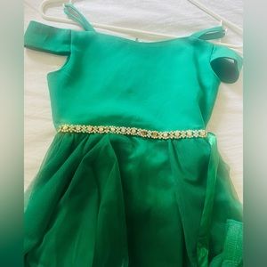 Rare Editions Kids Size Christmas Dress